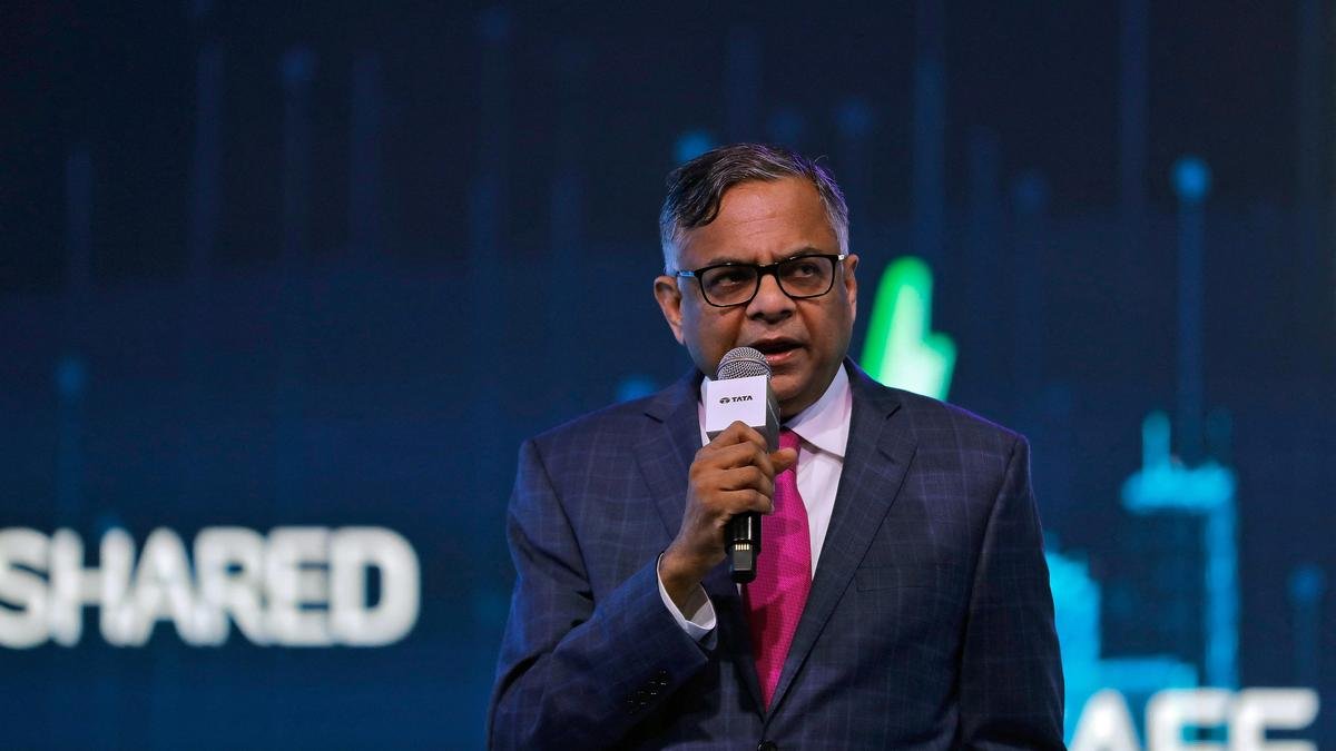 TCS will have as many AI agents as human employees in 3 years: Chairman Chandrasekaran