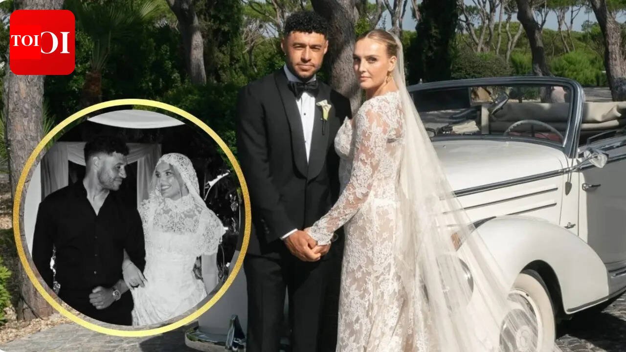 Perrie Edwards marries Alex Oxlade-Chamberlain; Singer shares first pics