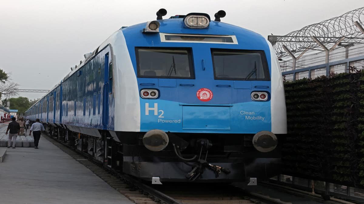 India joins select group of countries with hydrogen-powered train as PM Modi flags off first service