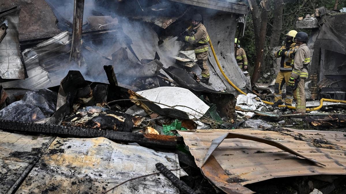 Russian attacks kill three across Ukraine, strike Kyiv for second consecutive night
