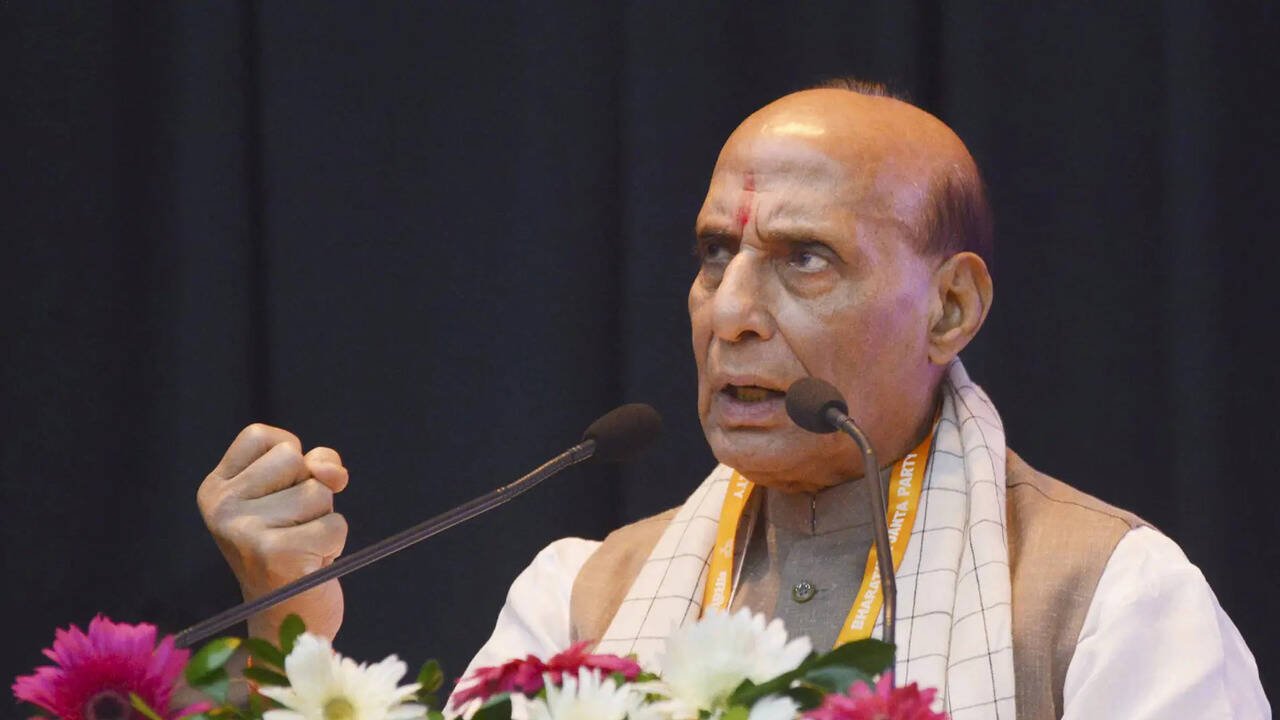 'Zero tolerance against terrorism not just a statement': Rajnath Singh's message to Pakistan