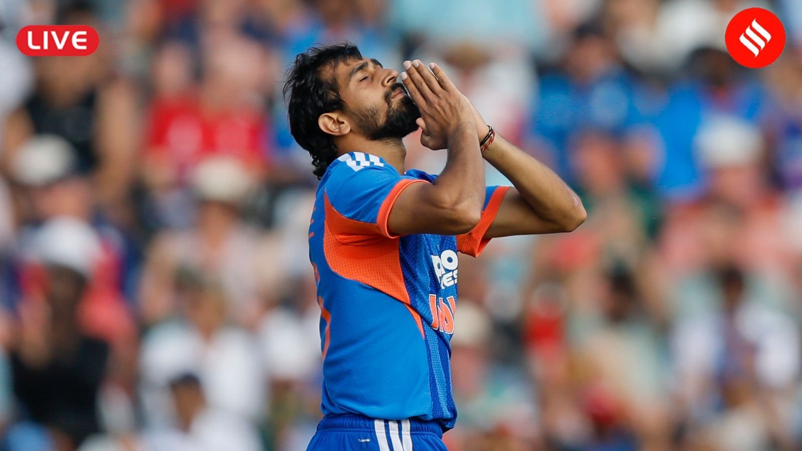 India vs England 3rd T20I Live Cricket Score: Harshit Rana picks Tom Banton; England are four down at Nottingham