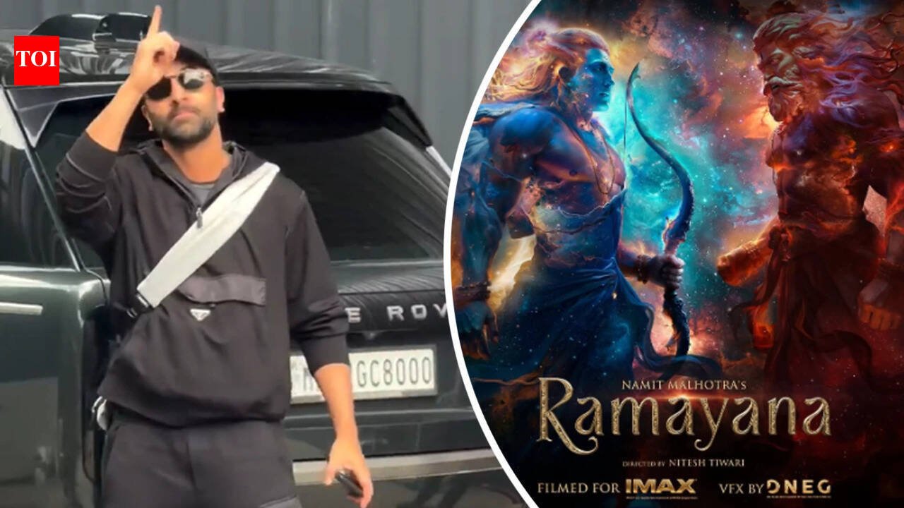 'Ramayana' stars SPOTTED ahead of Bharat Mandapam event