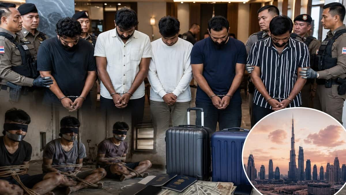 5 Indians arrested in Thailand for kidnapping compatriots; Pakistan-linked mastermind in Dubai under scanner