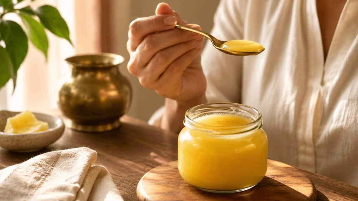 Is drinking ghee on empty stomach healthy? Doctor explains the viral Panchakarma Snehapana trend: