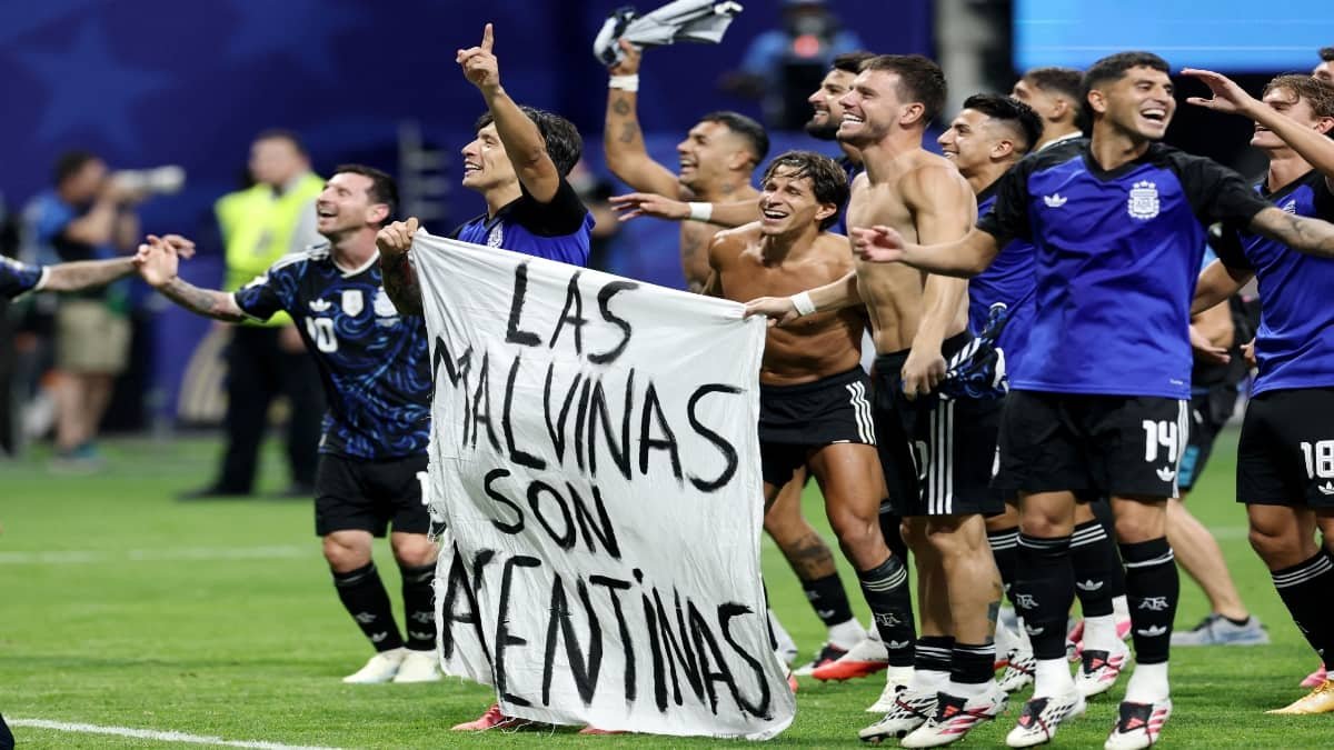 FIFA opens disciplinary proceedings against Argentina over Falklands banner, World Cup final incidents