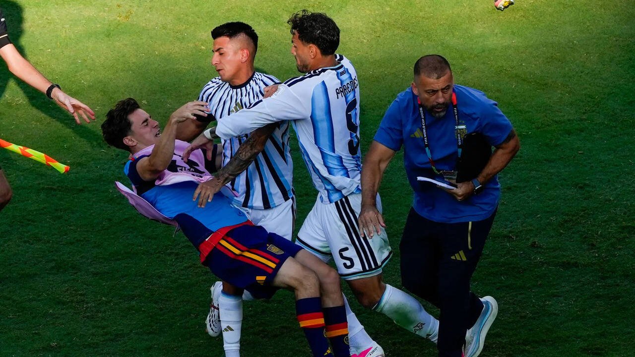 No apology: Argentina's Paredes breaks silence after World Cup final chaos vs Spain