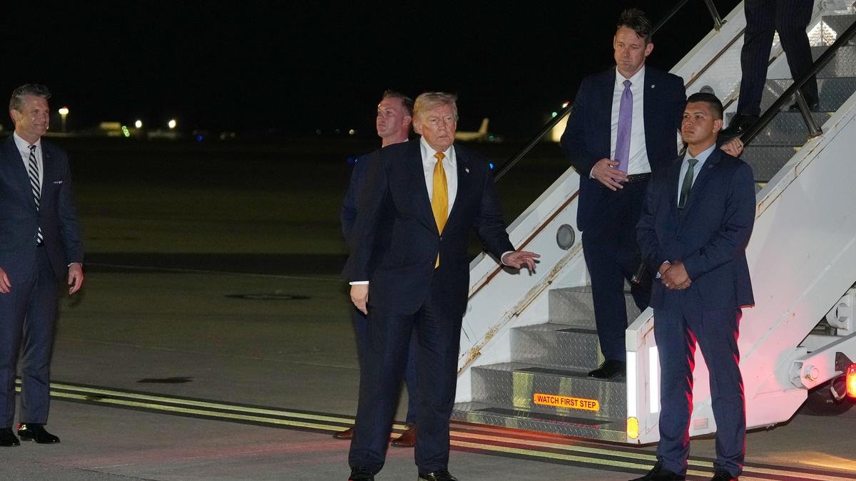 Trump secretly flew out of Turkiye after NATO summit because of Iran threat: report