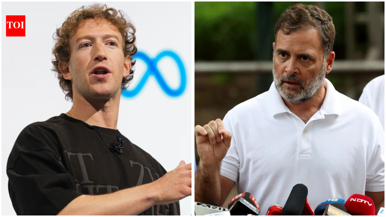 Evening news wrap: Meta CEO Mark Zuckerberg apologises to Centre; Rahul Gandhi meets student protesters, targets PM Modi & more
