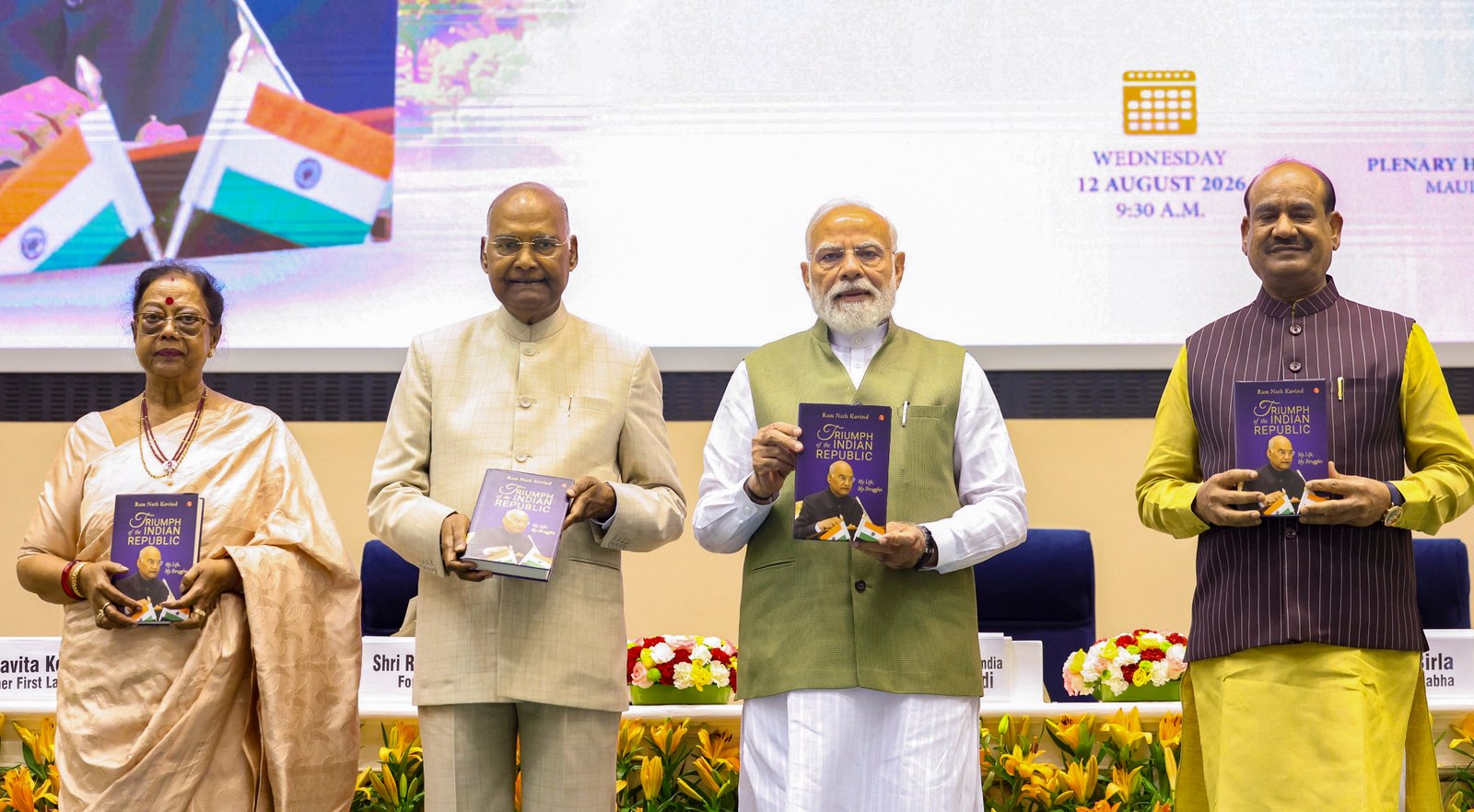 PM Modi remembers his mother at ex-president's autobiography launch: ‘Even today, I feel the void’