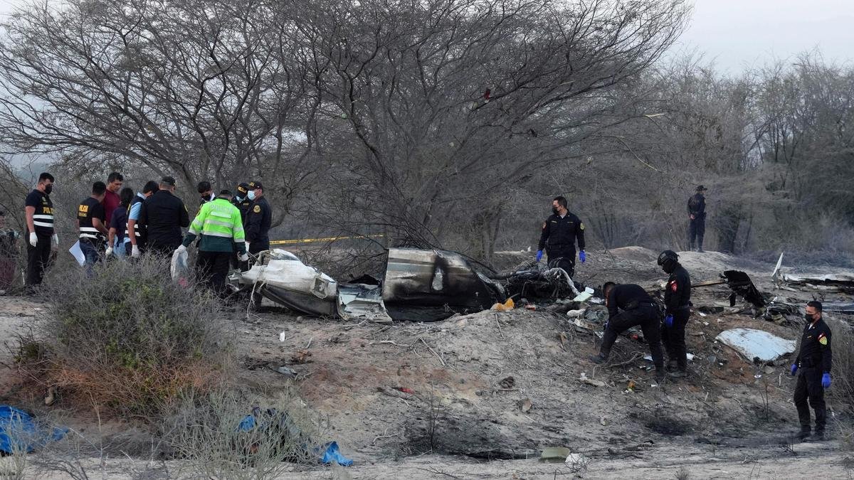Plane carrying European tourists crashes in Peru, killing 13 people on Nazca Lines viewing flight
