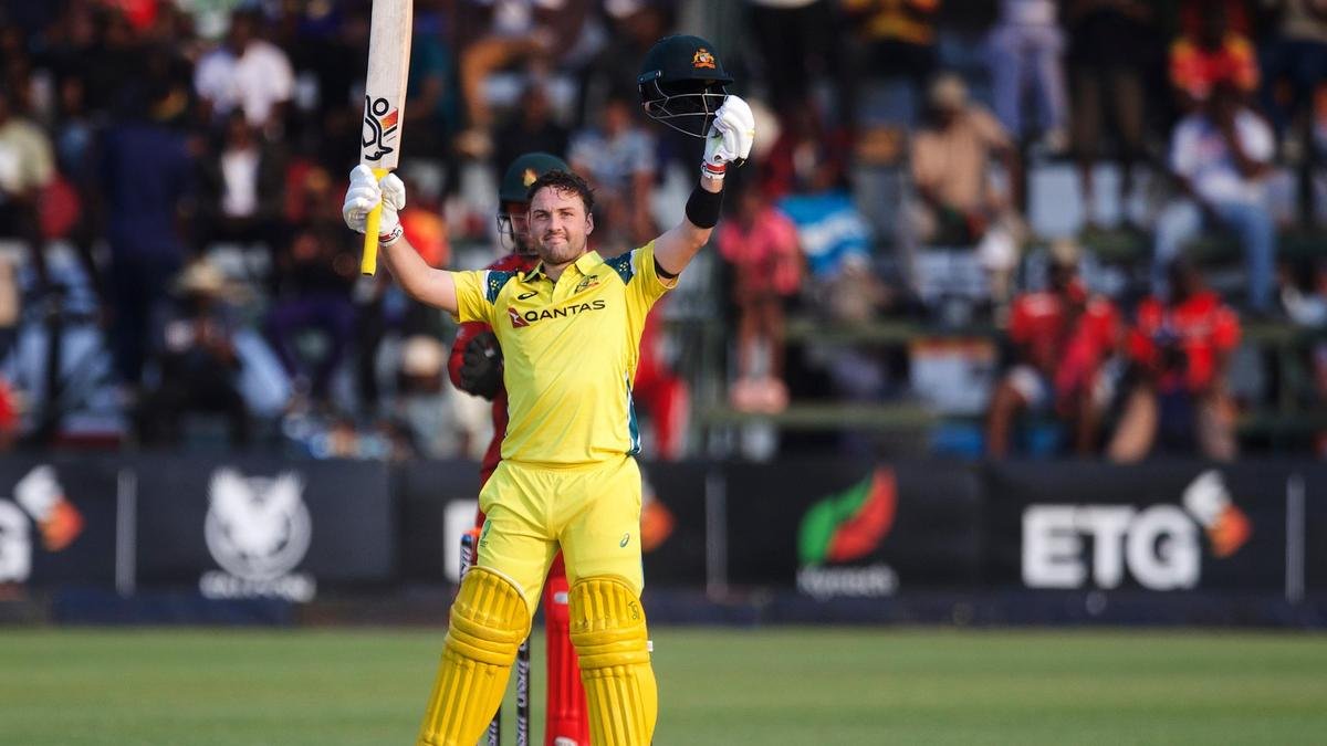 Australia completes cricket series sweep with 1-wicket win against Zimbabwe in third ODI