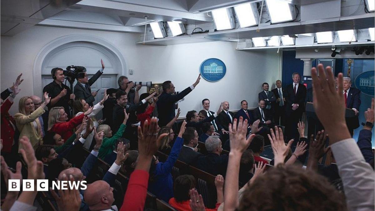 Journalists denied White House access after Trump banned some media outlets