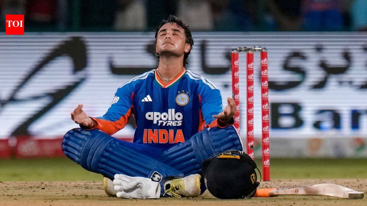 Abhishek Sharma hits fastest T20I century by an Indian, breaks Rohit Sharma's record