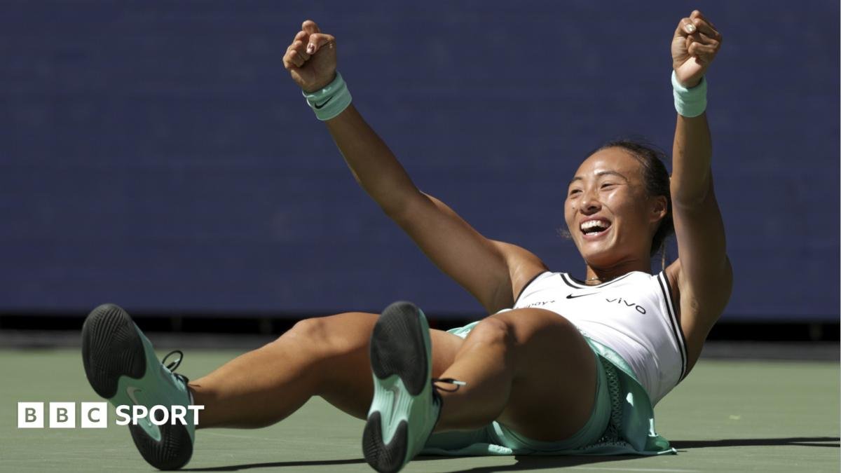Zheng stuns Swiatek after winning another set from 5-0 down