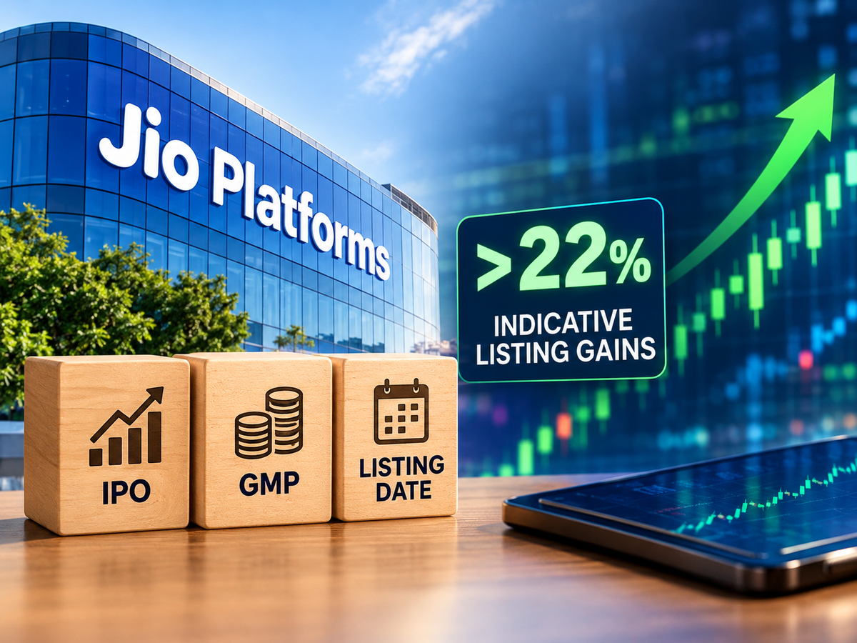Jio IPO GMP today: Grey market signals over 22% listing gains; check allotment, listing date