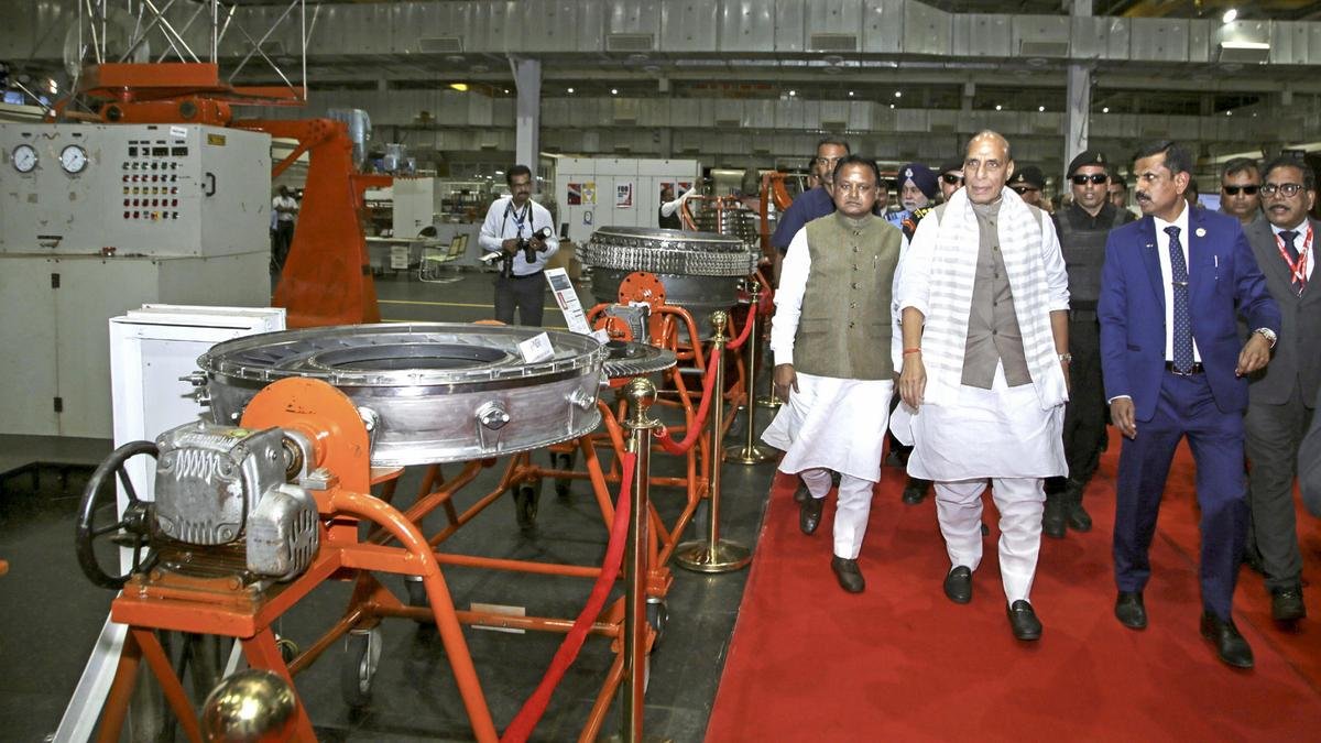 Defence Minister Rajnath Singh pitches indigenous aero-engine capability for AMCA