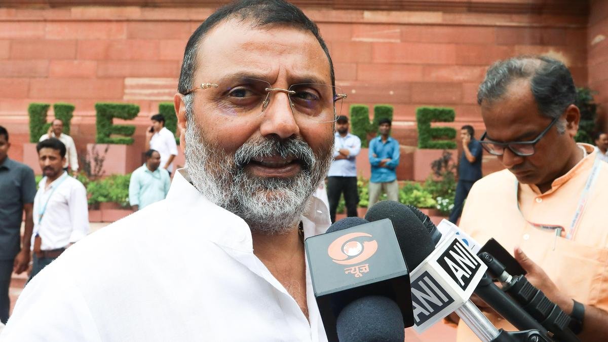 India’s security policy not shaped by social media pressure, says Nishikant Dubey amid Starlink row