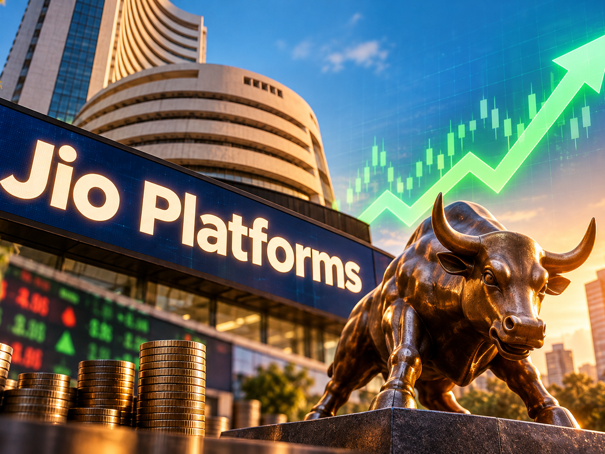 Jio Platforms delivers biggest listing gain among India’s 5 largest IPOs, jumps 21% on debut
