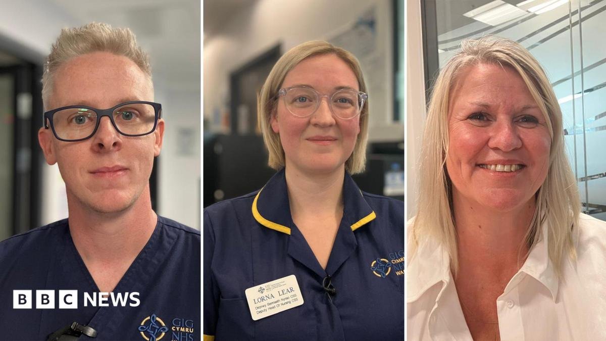 On frontline at hospital denying online claims it is 'dangerous' and 'dreadful'