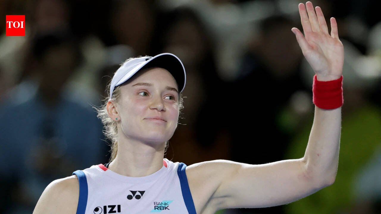 Rybakina clinches year-end world No. 1 ranking for first time ahead of WTA Finals