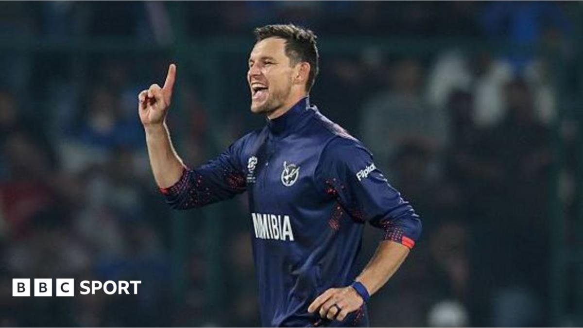 Erasmus' 156 not out helps Namibia defeat Ireland