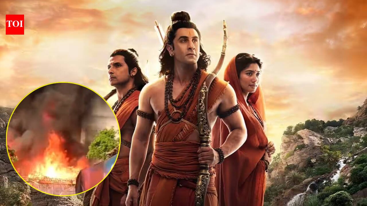 Fire breaks out on Ranbir and Sai's 'Ramayana' temporary set